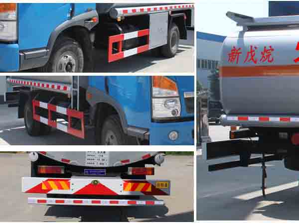 解放14方戊烷易燃液體罐式運輸車